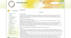 Desktop Screenshot of palotabozsok.hu