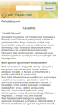 Mobile Screenshot of palotabozsok.hu